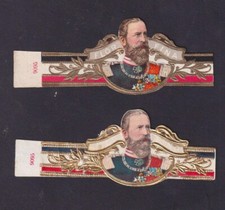 2 Ancienne Bague de Cigare  Vitola BN183656 Homme Militaire Allemand