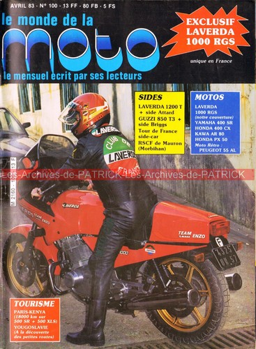 Monde moto 100 - monde, la