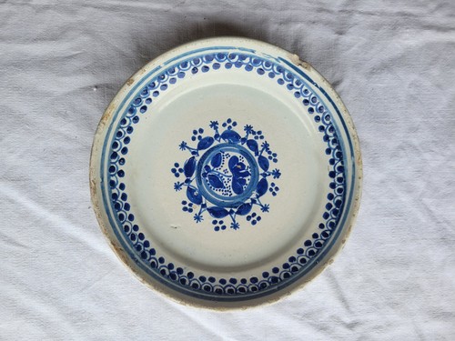 Ancienne assiette faïence