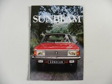 Catalogue / brochure CHRYLER SUNBEAM 1300 DL et Super . 1600 Super Estate / GLS 