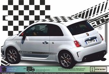 Pour FIAT 500 KIT COMPLET Autocollant décoration  stickers Decals