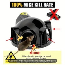 Piège à Souris pour Intérieur/Extérieur Éliminez Les Parasites Piège à Rats