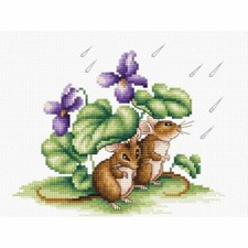   Kit point de croix  Souris