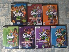 Les Sims 2 lot 1 jeux 6 disques additionnels PC