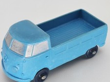 TOMTE LAERDAL VW T1 BULLI BLEU AVEC ROUES BLEU MARINE AU 1/30ème  +++