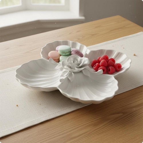 Ensemble assiettes motif - à,