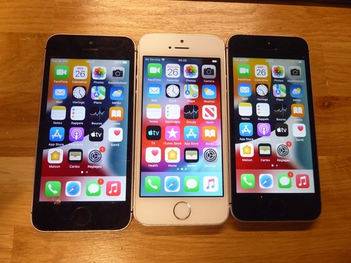Lot telephones apple - lot,