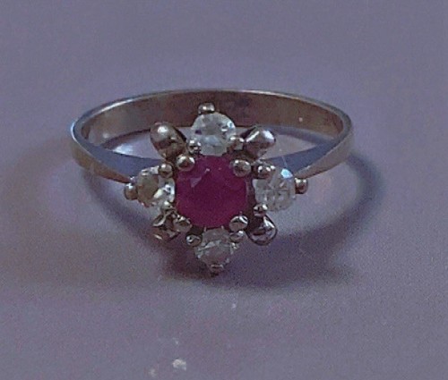 Art déco bague - , argent