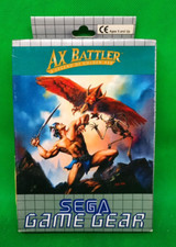 Sega Jeu Gear - Ax Battler A Legend Of Golden Axe - Nouveau