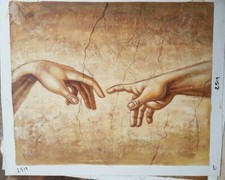 Cadre Peint À La Main Huile