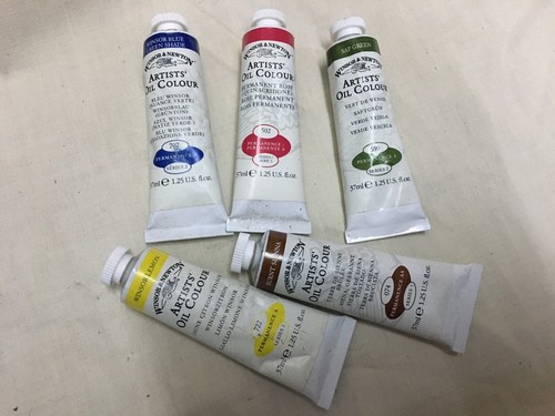Lot tubes peinture à - peinture,