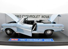 Miniature Voiture Américaine Auto 1:18 Chevrolet Nova SUN STAR Diecast Modélisme