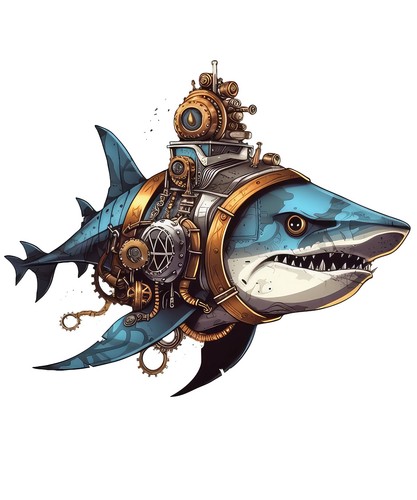 Autocollants steampunk - 8, x