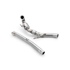 Downpipe inox silencieux - silencieux, rm