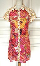 ANATOPIK ROBE DRESS MARYSE  AGRUMES VESPA  PASTILLES   T 38