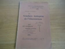 SOUDURE AUTOGENE DE ALUMINIUM