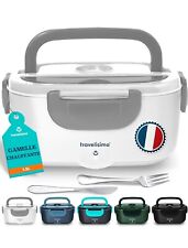 TRAVELISIMO  Blanc  Gamelle Chauffante 80W Lunch Box Electrique 15L