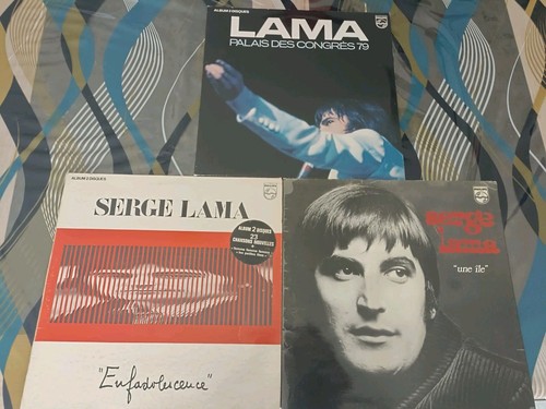 Serge lama lot - lama, disques