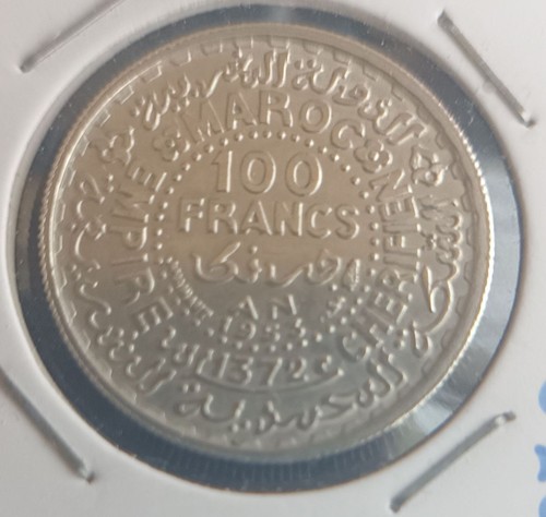 Maroc 100 francs - –,