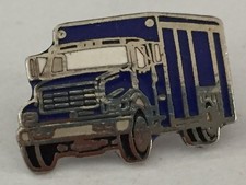 BEAU PETIT PIN'S CAMION USA FOURGON AMERICAIN TRANSPORT EGF 2.30 CM DE LONG