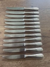 12 anciens grands couteaux à