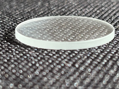 Verre rond minéral - plat, de