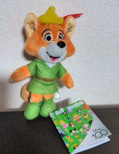 Peluche poupée Disney 100th Anniversary Robin Hood Mascotte Japon neuve