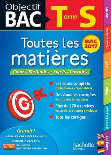 Toutes les matières - , terminale