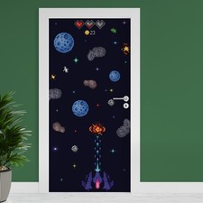 Affiche De Porte "Space Game"