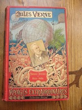 7967 Verne Mirifiques aventures de maitre Antifer Hetzel Premier tirage portrai