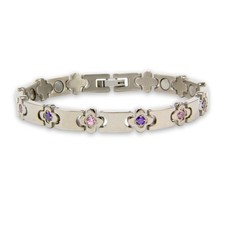 Magnets4 Homme Terre Rare Bracelet Magnétique Avec Rabattable Fermoir - Equinox