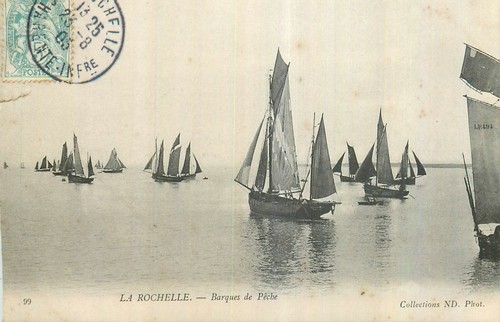 Rochelle barque peche - la, de