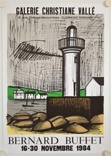 Affiche BERNARD BUFFET 1984