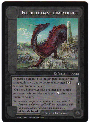 Meccg rare fébrilité - meccg,