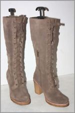 UGG Bottes  Talons Daim Marron
