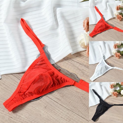 String homme maille broderie