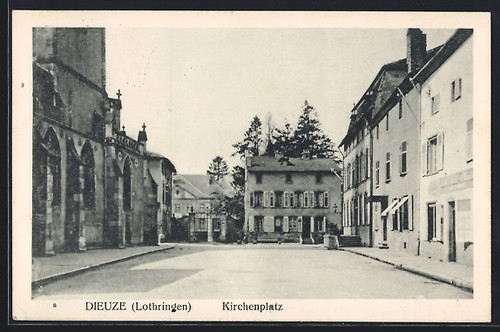 Cpa duss place du marché - place,