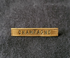 Agrafe Champagne 1914-1918 Médaille Empire Allemand WW1 German battle bar