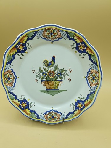 Assiette desvres géo - de,