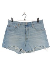 LEVI’S Short en jean Dames Pantalon court T EU 40 bleu style décontracté