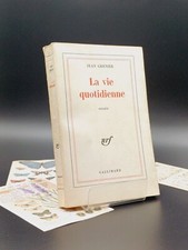 Jean Grenier – La vie Quotidienne ♯ Essais ♯ Philosophie ♯ NRF EO