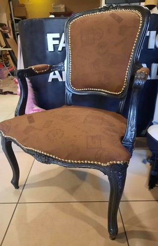 Fauteuil bergere louis - bergere,