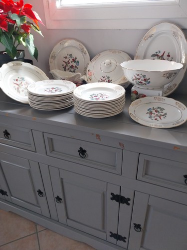 Service pieces faience kg - service,
