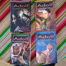 Adolf Osamu Tezuka 4 volumes