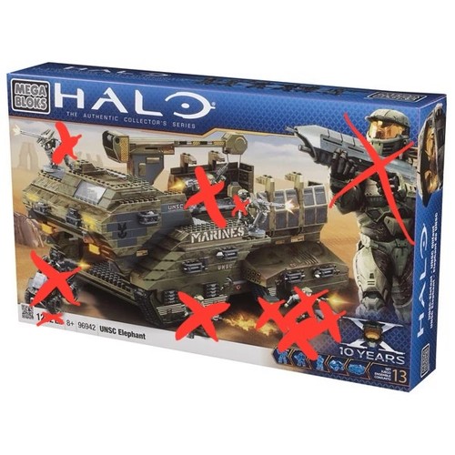 Mega bloks halo - mega, unsc