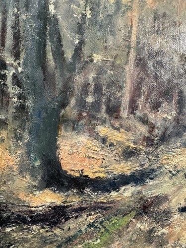 Ancienne huile sur toile