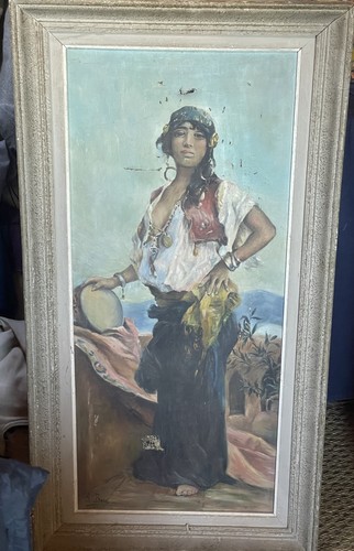 Tableau huile sur toile - tableau,