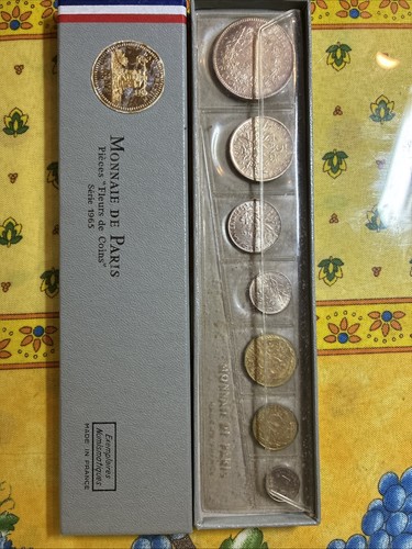 coffret fdc 1965