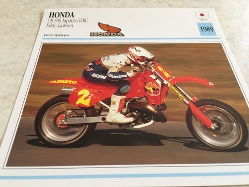 Carte moto honda 500 - honda, cr
