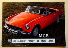 catalogue publicitaire MGB